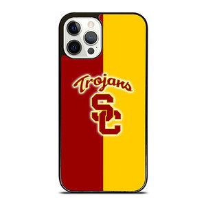 USC TROJANS BASKETBALL UNIVERSITY LOGO iPhone 12 Pro Case Cover