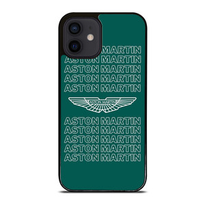 ASTON CAR LOGO GREEN iPhone 12 Mini Case Cover