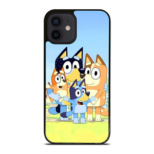 BLUEY CHARACTERS CARTOON iPhone 12 Mini Case Cover