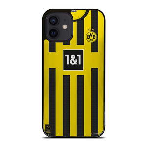 BORUSSIA DORTMUND BVB FOOTLBALL JERSEY iPhone 12 Mini Case Cover BORUSSIA DORTMUND BVB FOOTLBALL JERSEY iPhone 12 Mini Case Cover