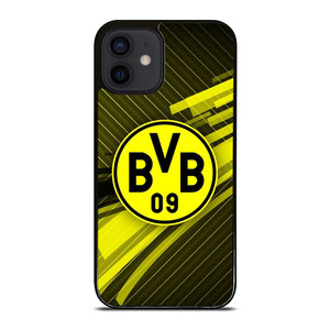 BORUSSIA DORTMUND BVB FOOTLBALL LOGO iPhone 12 Mini Case Cover BORUSSIA DORTMUND BVB FOOTLBALL LOGO iPhone 12 Mini Case Cover
