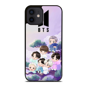 BTS BANGTAN BOYS KPOP KOREA CARTOON iPhone 12 Mini Case Cover BTS BANGTAN BOYS KPOP KOREA CARTOON iPhone 12 Mini Case Cover