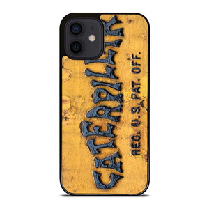 CATERPILLAR TRACTOR LOGO RUSTY EMBLEM iPhone 12 Mini Case Cover CATERPILLAR TRACTOR LOGO RUSTY EMBLEM iPhone 12 Mini Case Cover