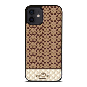 COACH NEW YORK LUXURY FASHION LOGO iPhone 12 Mini Case Cover