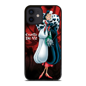 CRUELLA DE VIL DISNEY VILLAIN iPhone 12 Mini Case Cover
