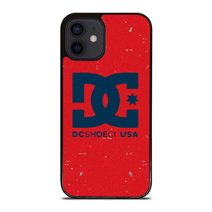 DC SHOE USA LOGO RED iPhone 12 Mini Case Cover DC SHOE USA LOGO RED iPhone 12 Mini Case Cover