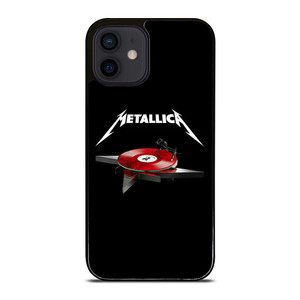 METALLICA BAND LOGO TURNTABLE iPhone 12 Mini Case Cover