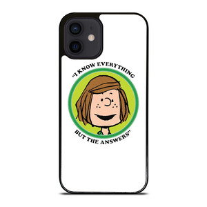 PEPPERMINT PATTY THE PEANUTS iPhone 12 Mini Case Cover