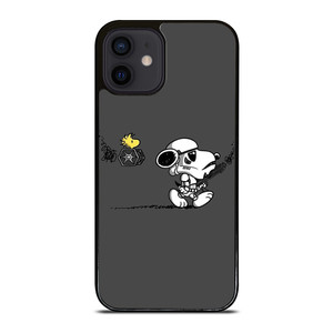 SNOOPY AND WOODSTOCK THE PEANUTS STAR WARS iPhone 12 Mini Case Cover