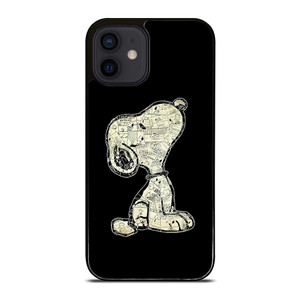 SNOOPY DOG THE PEANUTS CARTOON iPhone 12 Mini Case Cover SNOOPY DOG THE PEANUTS CARTOON iPhone 12 Mini Case Cover