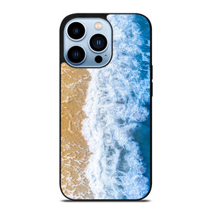 BLUE BEACH WAVES iPhone 13 Pro Max Case Cover BLUE BEACH WAVES iPhone 13 Pro Max Case Cover