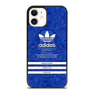 ADIDAS LOGO ORIGINALS BLUE iPhone 12 Case Cover
