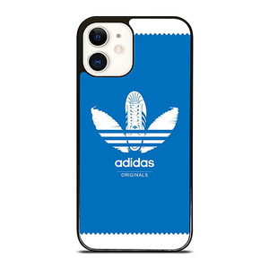 ADIDAS LOGO SHOES BLUE ORIGINALS iPhone 12 Case Cover