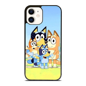 BLUEY CHARACTERS CARTOON iPhone 12 Case Cover