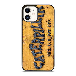 CATERPILLAR TRACTOR LOGO RUSTY EMBLEM iPhone 12 Case Cover