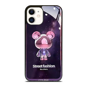 COOL BEAR BE A HERO STREET FASHION iPhone 12 Case Cover COOL BEAR BE A HERO STREET FASHION iPhone 12 Case Cover