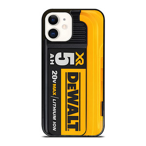 DEWALT TOOL BATTERY MAX XR 5AH iPhone 12 Case Cover DEWALT TOOL BATTERY MAX XR 5AH iPhone 12 Case Cover