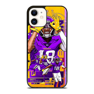 JUSTIN JEFFERSON MINNESOTA VIKINGS NFL iPhone 12 Case Cover