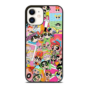 POWERPUFF GIRLS CARTOON NETWORK COLLAGE iPhone 12 Case Cover