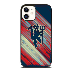 RED DEVILS MANCHESTER UNITED FC FOOTBALL CLUB LOGO iPhone 12 Case Cover