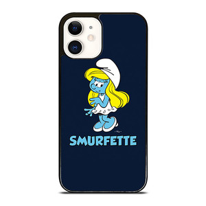 SMURFETTE SMURF GIRL CARTOON iPhone 12 Case Cover SMURFETTE SMURF GIRL CARTOON iPhone 12 Case Cover