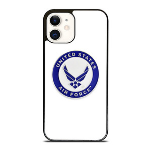 US AIR FORCE UNITED STATES LOGO iPhone 12 Case Cover