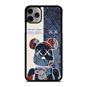 BEAR BRICK VIOLENT BEAR KAWS iPhone 11 Pro Max Case Cover