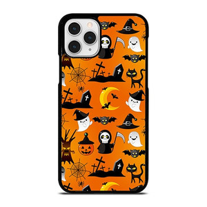 HAPPY HALLOWEEN CARTOON PATERN iPhone 11 Pro Case Cover HAPPY HALLOWEEN CARTOON PATERN iPhone 11 Pro Case Cover