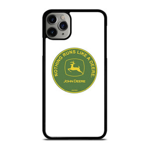 JOHN DEERE TRACTOR LOGO RUNS LIKE A DEER iPhone 11 Pro Max Case Cover