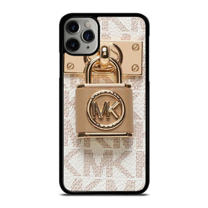 MICHAEL KORS LOGO MK PADLOCK 2 iPhone 11 Pro Max Case Cover