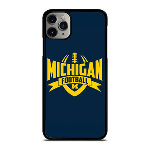 MICHIGAN WOLVERINES LOGO UNIVERSITY FOOTBALL ICON iPhone 11 Pro Max Case Cover