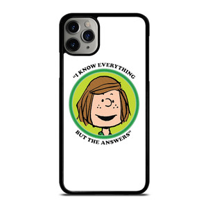PEPPERMINT PATTY THE PEANUTS iPhone 11 Pro Max Case Cover