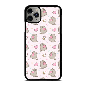 PUSHEEN CAT STRAWBERRY CAKE iPhone 11 Pro Max Case Cover