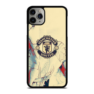 RED DEVILS MANCHESTER UNITED FC LOGO iPhone 11 Pro Max Case Cover