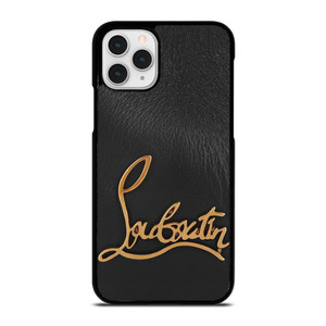 CHRISTIAN LOUBOUTIN LOGO LEATHER.jpg iPhone 11 Pro Case Cover