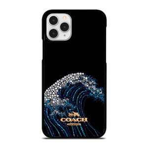 COACH NEW YORK LOGO DIAMOND WAVE.jpg iPhone 11 Pro Case Cover