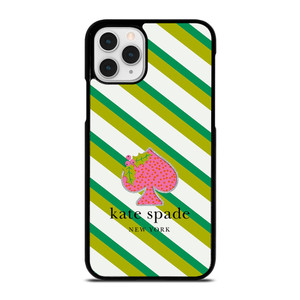 KATE SPADE NEW YORK LOGO FRUITY GREEN.jpg iPhone 11 Pro Case Cover