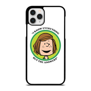 PEPPERMINT PATTY THE PEANUTS.jpg iPhone 11 Pro Case Cover