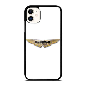 ASTON MARTIN CAR GOLD LOGO iPhone 11 Case Cover