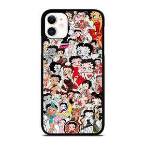 BETTY BOOP CARTOON COLLAGE iPhone 11 Case Cover
