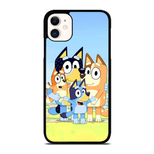 BLUEY CHARACTERS CARTOON iPhone 11 Case Cover