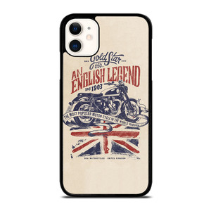 BSA MOTORCYCLE BRITISH GOLD STAR iPhone 11 Case Cover