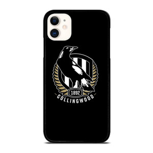 COLLINGWOOD MAGPIES FOOTBALL CLUB AUSTRALIA iPhone 11 Case Cover