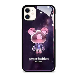 COOL BEAR STREET FASHION BE A HERO iPhone 11 Case Cover