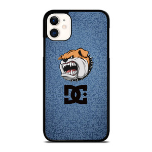 DC SKATE SHOES LOGO BULL DOG iPhone 11 Case Cover