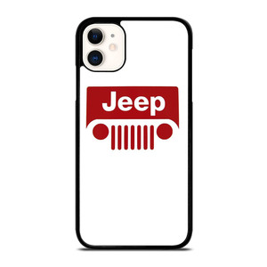 JEEP CAR LOGO RED iPhone 11 Case Cover