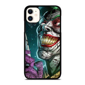 JOKER WITH CROWBAR DC BATMAN CARTOON iPhone 11 Case Cover JOKER WITH CROWBAR DC BATMAN CARTOON iPhone 11 Case Cover