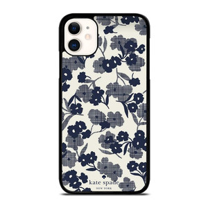 KATE SPADE NEW YORK BLUE FLORAL iPhone 11 Case Cover