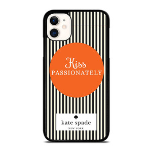 KATE SPADE NEW YORK KISS PASSIONATELY iPhone 11 Case Cover