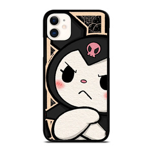 KUROMI SANRIO CARTOON MAD iPhone 11 Case Cover